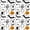 White Orange Black, variant on Homewish Magical Halloween Pumpkin Twin Quilt Set,Bat Night Sky Print Twin Coverlet Set,Deep Blue Orange,2-Piece