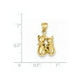 thumbnail image 3 of 14K Cat Pendant, 3 of 3