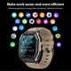 thumbnail image 4 of Podómetro Smartwatch Compatible con Bluetooth Llamadas Fitness Tracker Mensaje Recordatorio, 4 of 6