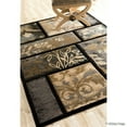 thumbnail image 1 of Allstar Dusk Hand Carved Indian Floral Print Design Area Rug (5' 2" x 7' 2"), 1 of 5