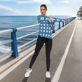 thumbnail image 6 of FORMRS Womens Long Sleeve Shirts UPF 50+ Sun Protection Quick Dry Fishing Hiking Tops, Size S-2XL, Blue Polar Bear, 6 of 8