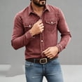 thumbnail image 3 of Fwqbns Men's Western Button Down Long Sleeve Denim Shirt, Lightweight Stretchy Fabric, Casual & Outdoor Wear, Available in Multiple Colors, 3 of 9