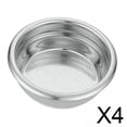 thumbnail image 1 of Filtros de café,Filtro de café de acero inoxidable Filtro de cafetera,Cesta de filtro para cafetera espresso reutilizable,Cesta de filtro porosa Cesta de filtro presurizada,Taza con filtro de, 1 of 8