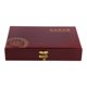 thumbnail image 3 of 50 unidades de caja de almacenamiento de monedas de madera caja de colección conmemorativa Afortunado Sencillez, 3 of 5