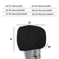 thumbnail image 3 of Wmool Heavy Duty Outboard Motor Cover, 210D Oxford Cloth Waterproof Trailerable Boat Engine Cover, Windproof & Fade-Resistant Marine Motor Protector for 15-250HP Engines, 3 of 8