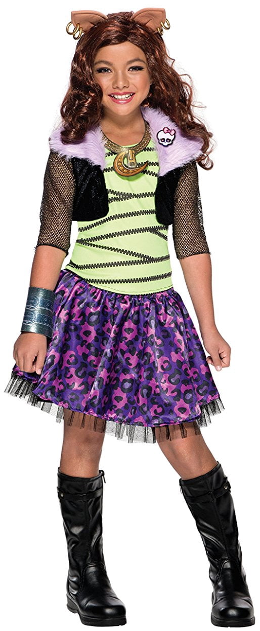 monster high dress up clawdeen wolf