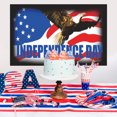 thumbnail image 5 of Anckoeil Independence Day Decorations Congratulations Independence Day Holiday Party Decorations Hanging Flags Decorations Photo Backdrops, 5 of 8