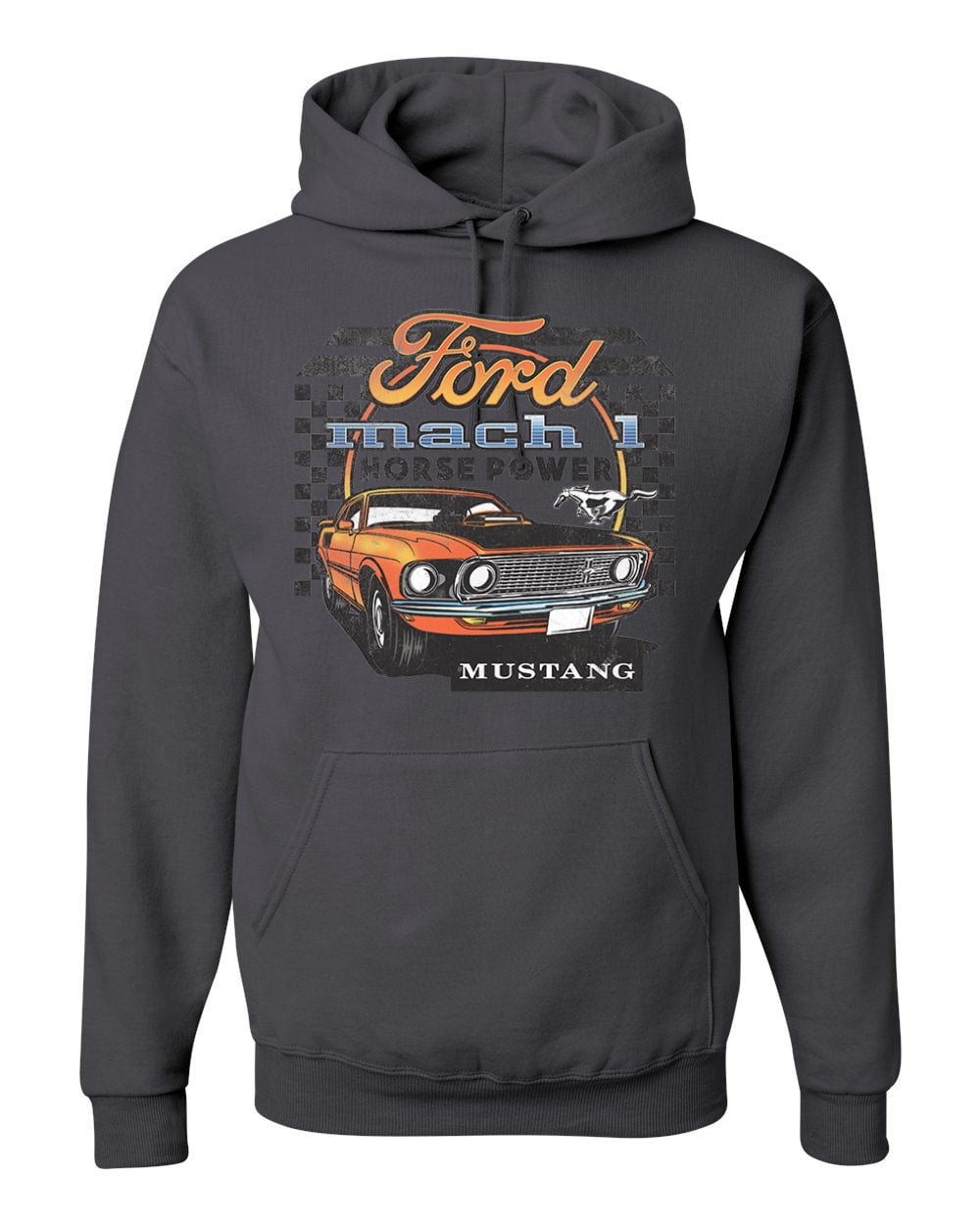 Ford Racing hoodie sweatshirt for men mustang mopar decal clothing gear gifts 