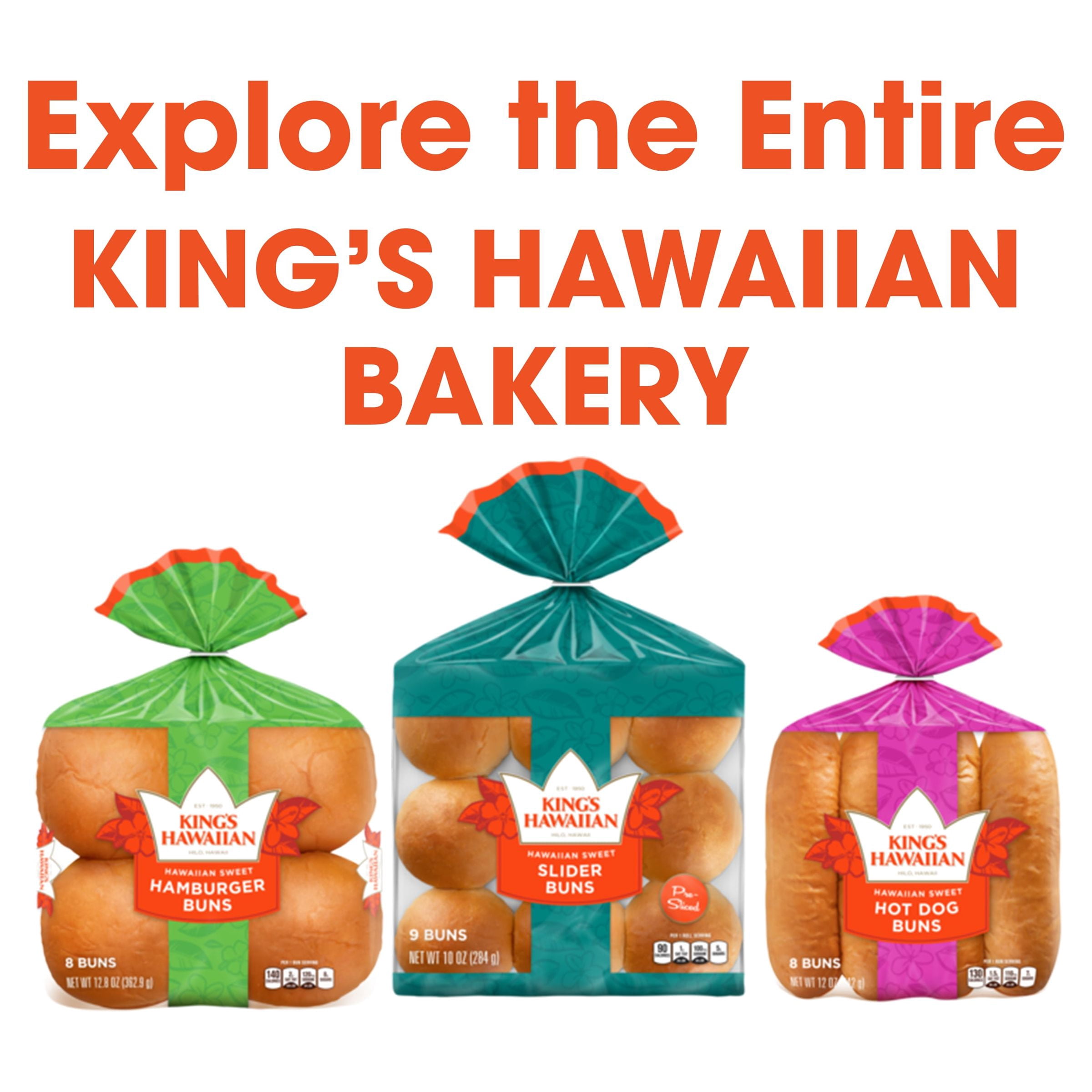 King's Hawaiian Round Hawaiian Sweet Bread, 16 oz