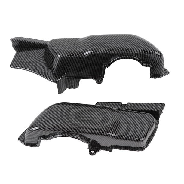 Cubierta Lateral Del Carburador De Motocicleta, Protección Efectiva 2 Piezas ABS Cubierta Lateral Inferior Del Tanque De Combustible De Moda Resistente A Impactos Fácil De