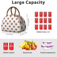 thumbnail image 4 of Polar Bear Lunch Box Bag – Cute and Functional Design with Artistic Pattern, Perfect for Work or School, 4 of 4