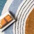 thumbnail image 6 of nuLOOM Nydia Circular Kids Machine Washable Area Rug, 4', Blue, 6 of 9