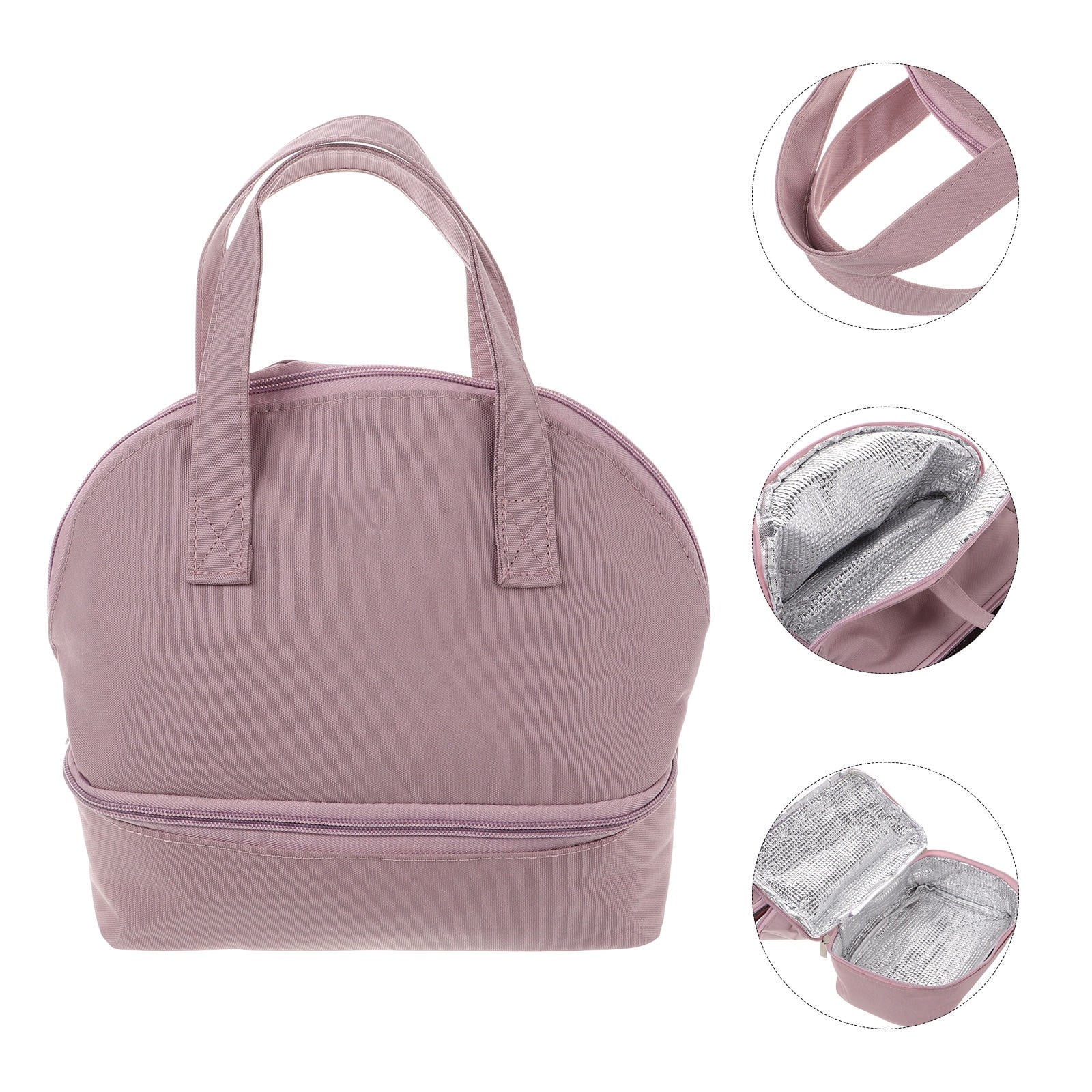 USHOBE Soft Pink Breastmilk Cooler Tote Ensures Freshness for on-The-Go Feeding