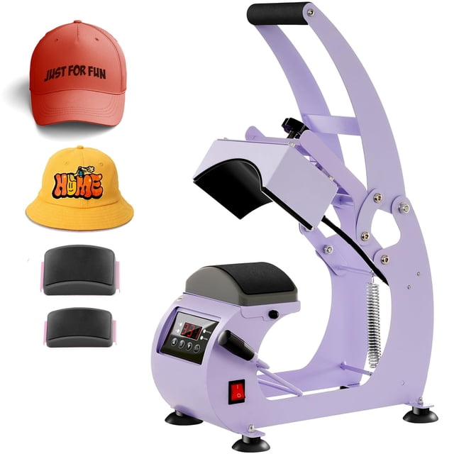 Gorro UOKRR con máquina de prensado en caliente para gorras con control de temperatura