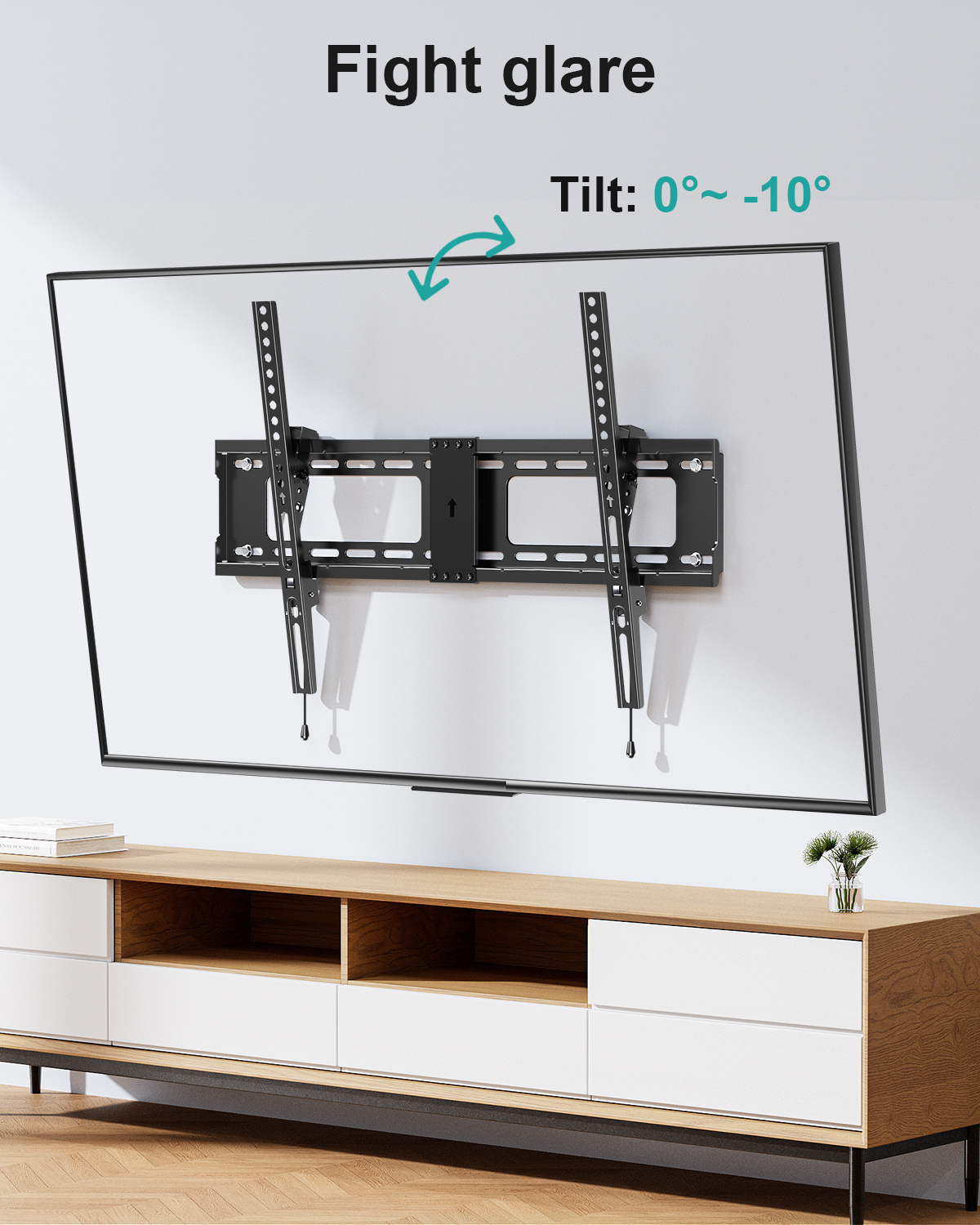 Mount Pro Tilting TV Wall Mount, 37-82 Inch, 132 lbs photo 6