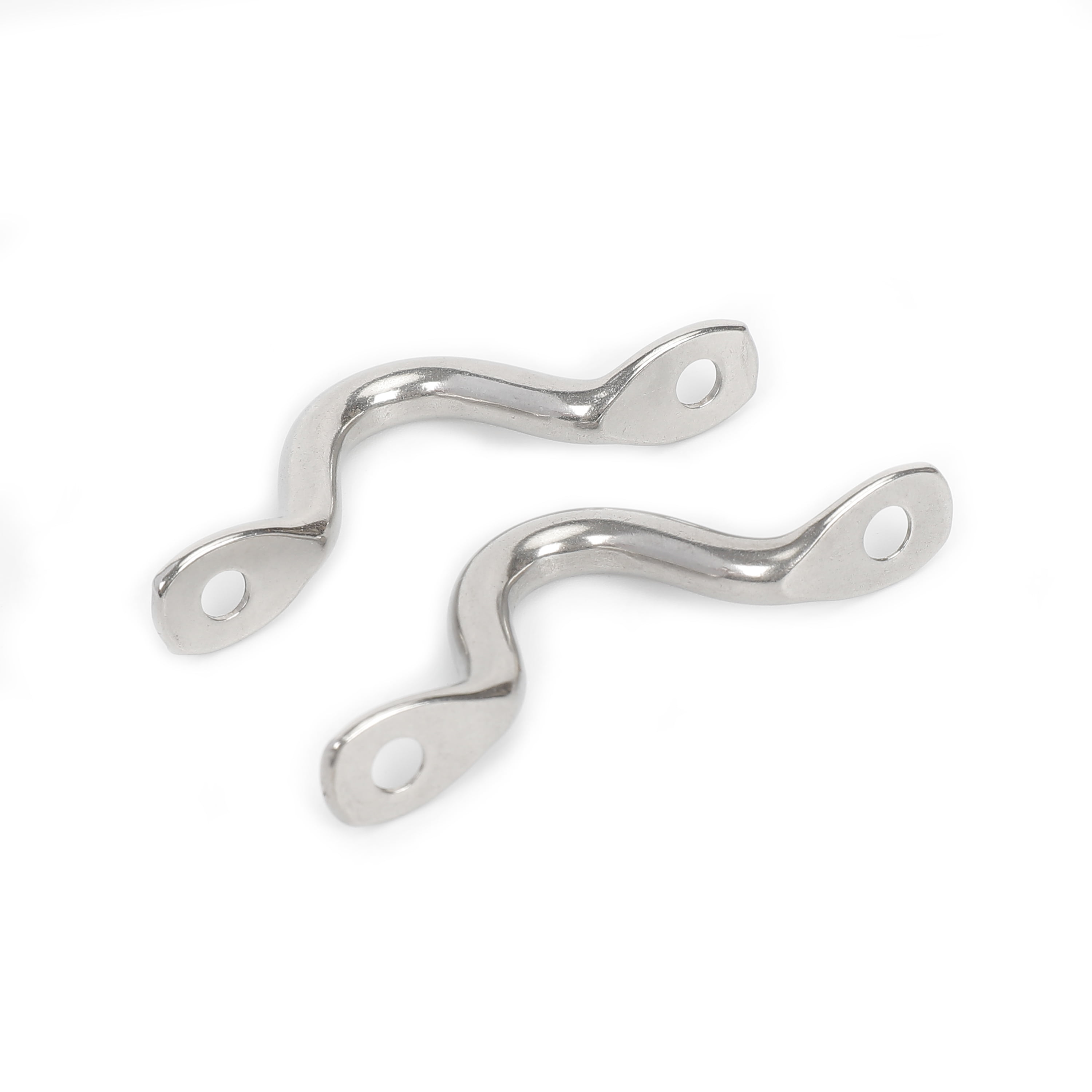 (4 pack) Ozark Trail 2-inch Stainless Steel Eye Straps for Marine, 2-Pack