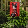 thumbnail image 2 of Papillon Holiday Christmas Garden Flag 11.25 in x 15.5 in, 2 of 5