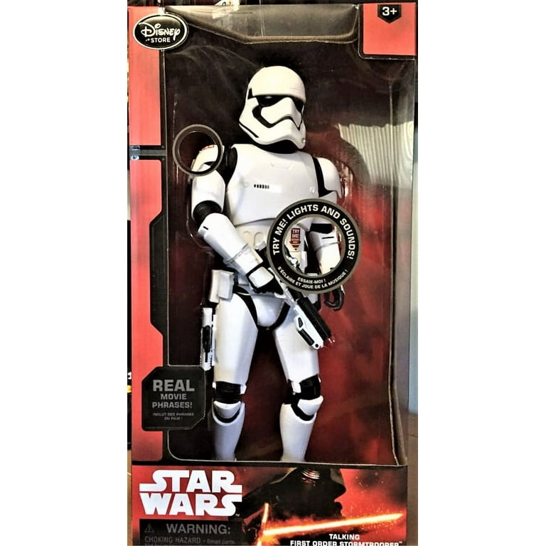 Disney Star Wars The Force Awakens First Order Stormtrooper 14 Talking  Action Figure