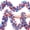 A, variant on YTTAL 50Ft Patriotic Glitter Tinsel Garland Decoration, Red White Blue Star Metallic Tinsel Twist Garland, 4th of July Decor Parade Golf Cart Shiny Tinsels for Car Bike Independence Day Memorial Day