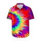 thumbnail image 3 of Camisas de Manga Larga para Hombres Blusa Cómoda de Cuello de Impresión, Camisa Casual de Poliéster para Uso Diario, de Fiesta Y de Primavera de Verano, 3 of 5