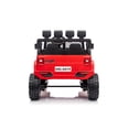 thumbnail image 3 of Ambifirner 24V 2 Seater Kids Ride on Truck with Remote Control: Electric Battery Powered Toys Car w/ 4 Wheels Spring Suspension, LED Lights, Bluetooth Music,Red, 3 of 6