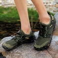 thumbnail image 2 of Stepedia Men's Water Shoes Quick Dry Aqua Barefoot Breathable Wide Width Swim Shoes Training Hiking, Olive Green Size 7, 2 of 6
