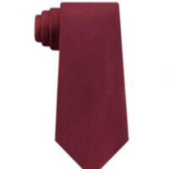 Croft  Barrow Men's Solid Dark Red Neck Tie 59"x3"