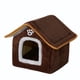 thumbnail image 1 of Cama para gatos jinwen Casa para gatos Cojín interior marrón L, 1 of 8