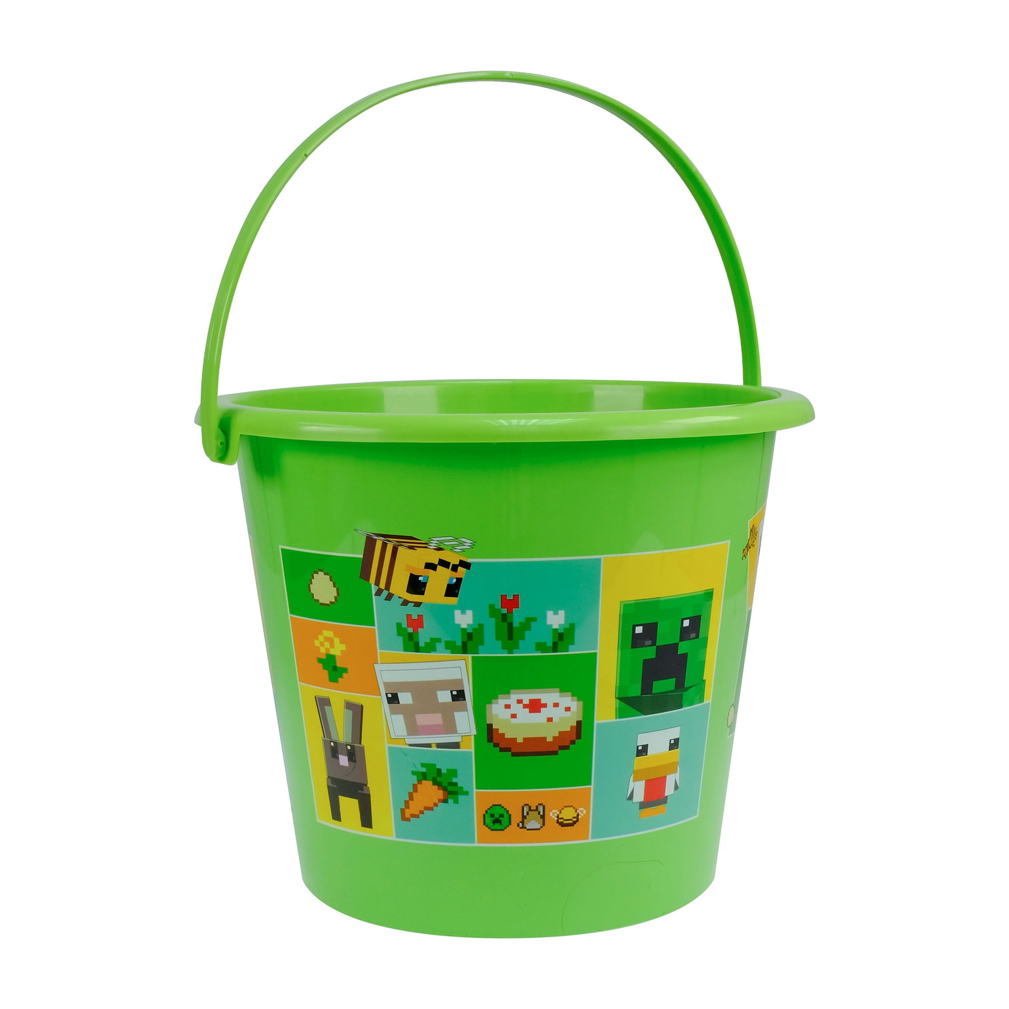 Minecraft Jumbo Plastic Easter Pail, Green, by Ruz