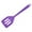 Purple, variant on WUXIAB Small Silicone Spatula,Mini Rubber Turner,High Heat Resistant Slotted,Egg Fish Spatula Flipper,Small Pancake Turner,Mini Serving Cooking Kitchen Utensils,8.14 In Slotted Spatula,Mint Green
