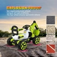 thumbnail image 4 of Hoverheart Ride On Electric Motor Excavator With Power Digger & Music Sounds (Green), 4 of 6