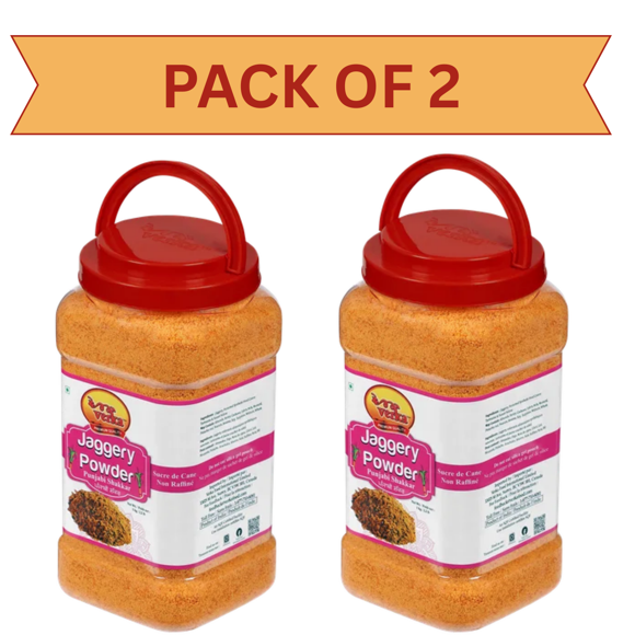 Verka Shakkar Punjabi, 1 kg, Lot de 2