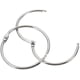 thumbnail image 3 of 12 Piezas Er Anillos Redondo Tipo Calabash Hanke 5 Menos Anillos Colgantes de Acero, 3 of 5