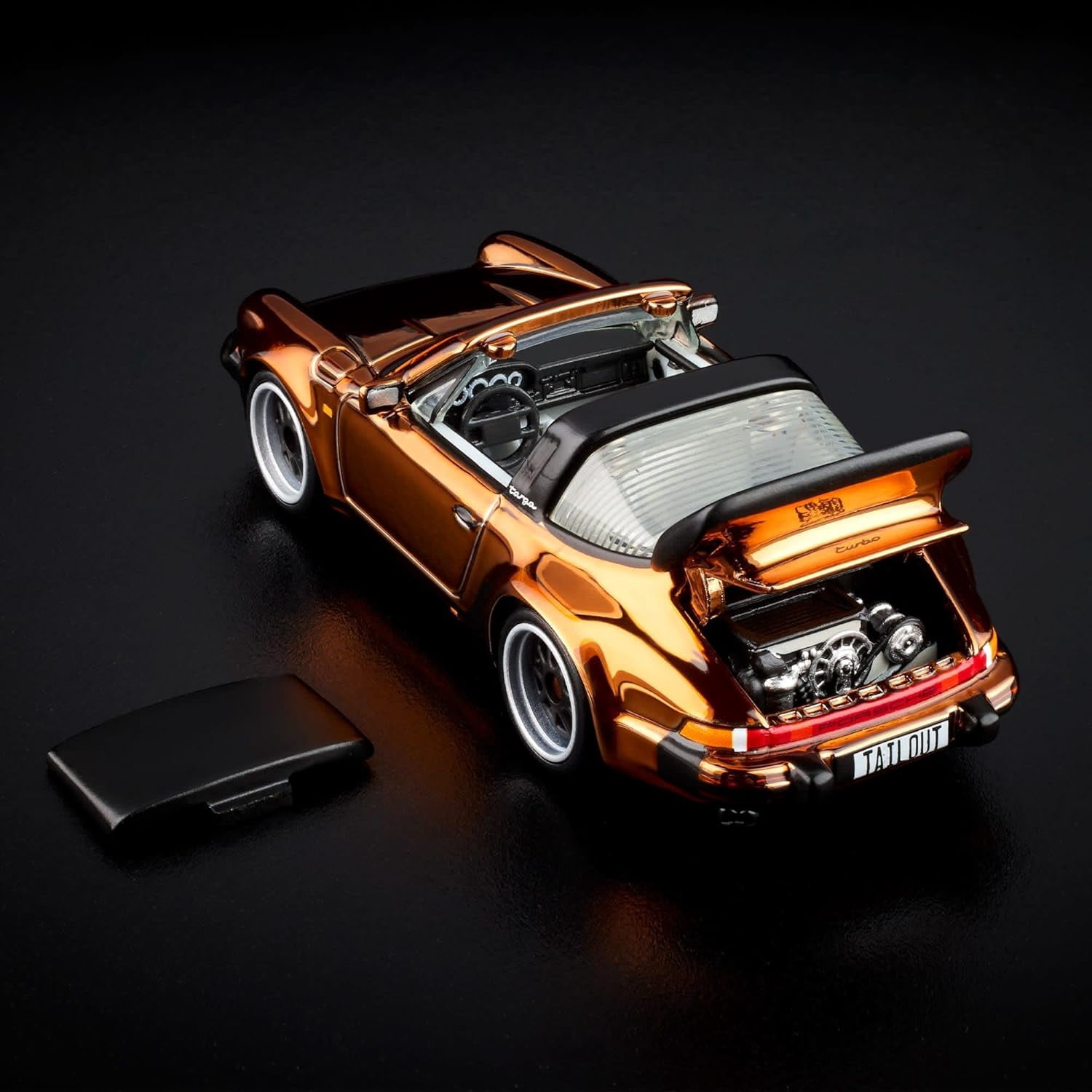 Hot Wheels RLC Exclusive 1988 Porsche 911 Targa Turbo 1:64 Die-Cast Car | Spectraflame Brown