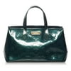 Pre-Owned Louis Vuitton Vernis Wilshire PM Leather Green