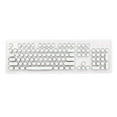 thumbnail image 2 of Jeu de Double PBT Rond avec Clavier de Jeu à Couche Translucide Blanc, 2 of 8