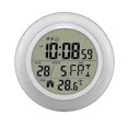 thumbnail image 1 of Atomic Clock With Indoor Temperature And Humidity, Compatible With Seniors A, 1 of 5
