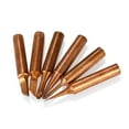 thumbnail image 4 of Labymos 6PCS Copper Soldering Iron Tips Replacement Solder Tip Lead-free Welding Head for 900M-T Soldering, 4 of 8