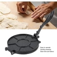 thumbnail image 2 of Máquina para Hacer Tortillas de Aluminio, Prensa de Masa Multifuncional para Uso Doméstico, Prensa de Tortillas para Roti, Prensa de Masa, Dosa, Tawa, Tamal, Pizza, Pastel, 2 of 4