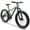 black-2, variant on POVANLI 20" Fat Tire Bicycle for Adult Ages 14+ Bike, Steel Frame, 7 Speed