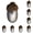 Silver, variant on BINGLI Artificial Acorn Decorations, Fall Decor, Acorns for Squirrels, with Natural Acorn Cap Suitable for Christmas Thanksgiving Wedding and Other Table Decorations