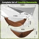 thumbnail image 2 of Hamaca de camping CROSSHIP con mosquitera, edredón y lona impermeable, 2 of 7