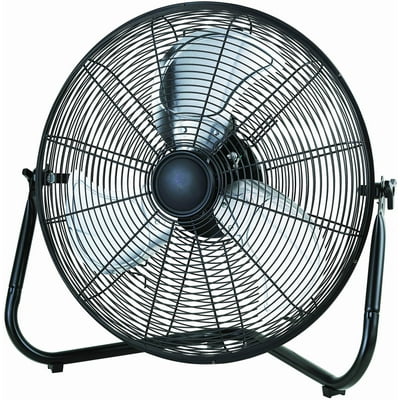 Buy Mainstays 20 Inch 360 Degree Pivot High Velocity Steel Floor Fan