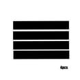 thumbnail image 4 of BLACK Car Hood Fender Stripe Decal Sticker FOR Dodge Challenger Charger Durango, 4 of 8
