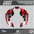thumbnail image 3 of Kalair GFX Graphics Kit for Canam Renegade 500 800X 800R 1000 (All Years) Swift Series, 3 of 5