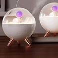 thumbnail image 3 of Humidificador de 2 piezas, lámpara de noche, accesorios de escultura para decoración de sala de estar Baoblaze Humidificador de aire, 3 of 7