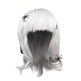 thumbnail image 3 of Compre 2 y consiga un 10% de descuento Silver-gray Medium-length Spider Wig Cos Witch Ghost Bride Role-playing Props, 3 of 5