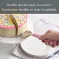 thumbnail image 4 of Way to Celebrate Stainless Steel Pie, Cake and Pizza Server in Soft Pink, Easter Baking Tool, 4 of 10