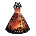 XiagYu Halloween 2024 Wedding Guest Dress Goth Dresses for Women