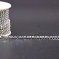 thumbnail image 3 of Ribete decorativo con diamantes de imitación Jerler SS12, 3 mm, AB, 9 m, 3 of 7
